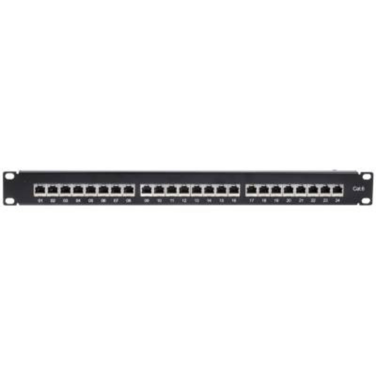 Datanet CAT6 24 PORT 19" Patch Panel