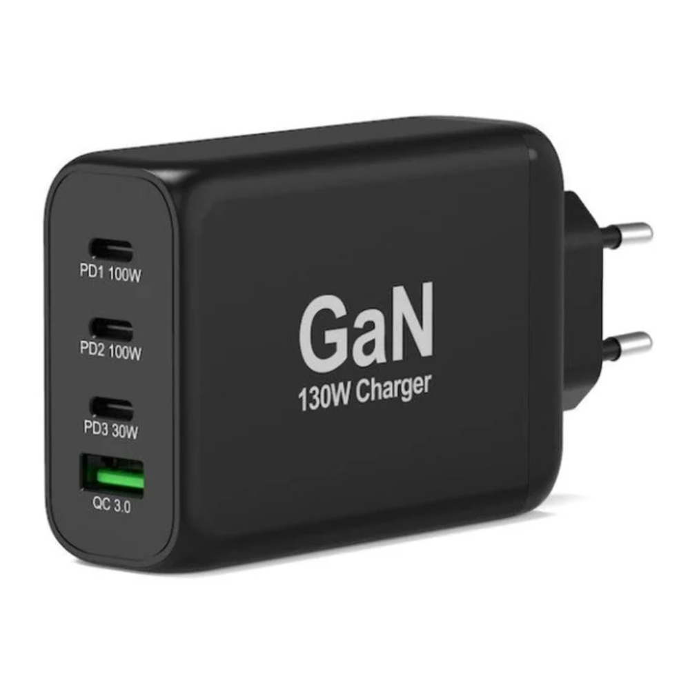 Port 130W Type-C GaN AC Adapter