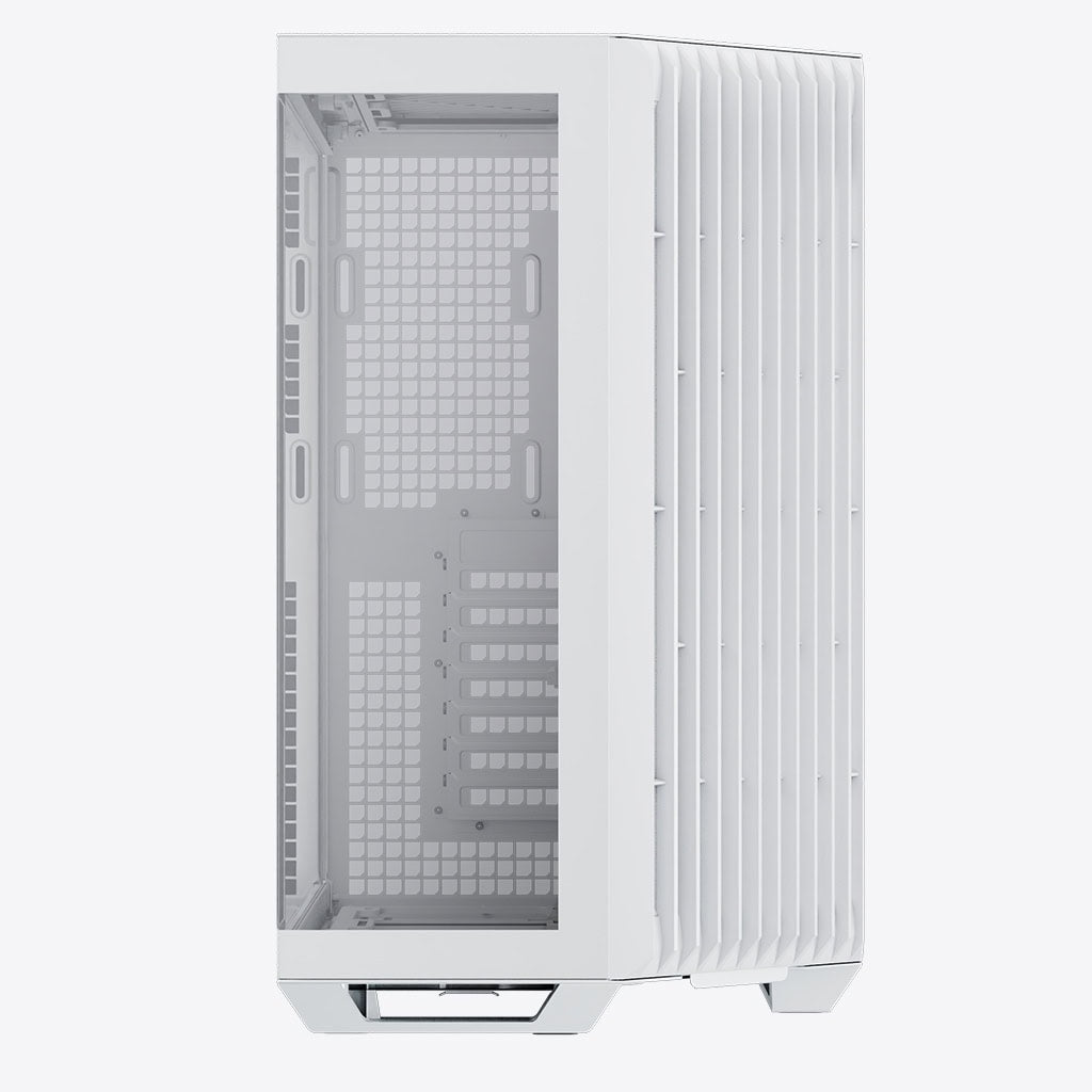 Aerocool APNX V1 premium White mid-tower ATX case -Supports up to 10 fans - 6x2.5'' or 2x 3.5'' - 360mm radiator - 4 fans + Hub