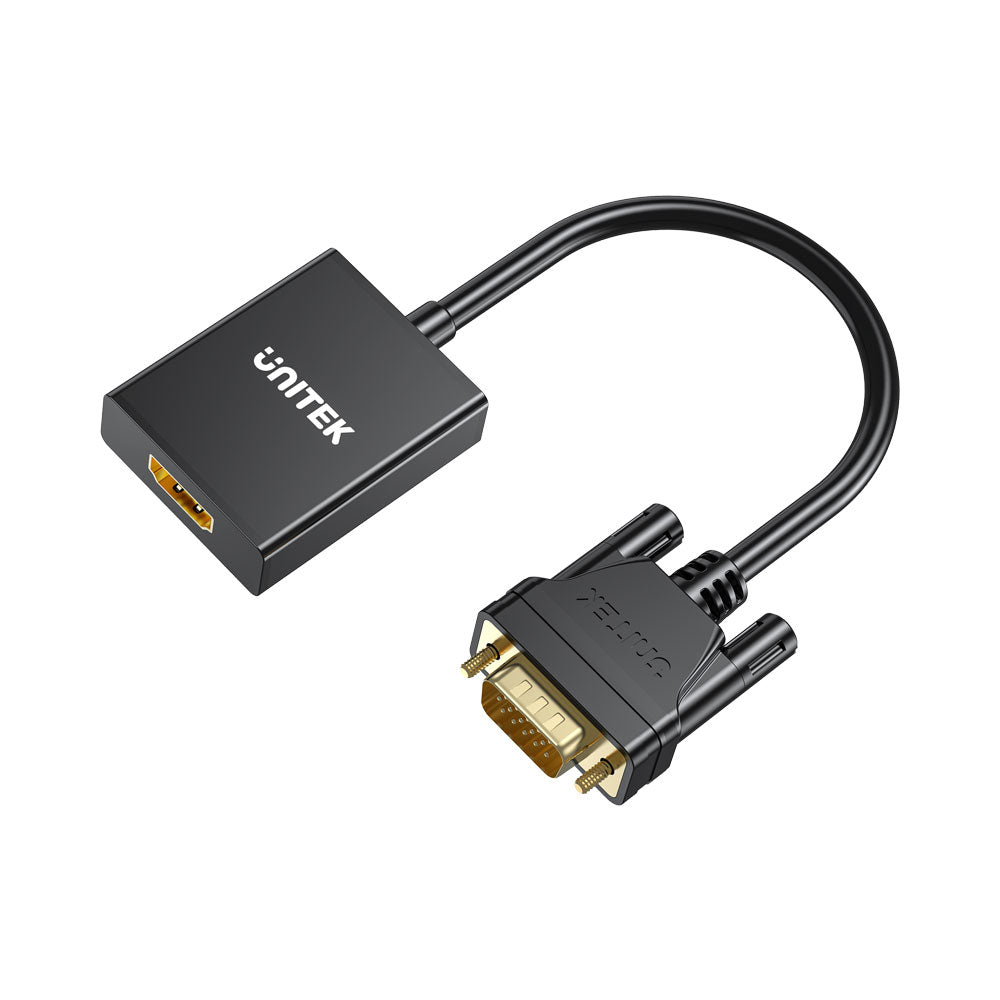 Unitek Vga to Hdmi Adapter- Audio(v1112a) — Unitek | Guards on Duty Shop