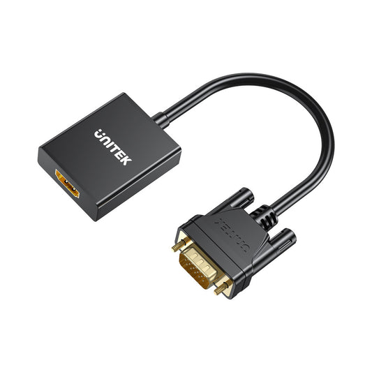 Unitek Vga to Hdmi Adapter- Audio(v1112a) — Unitek | Guards on Duty Shop
