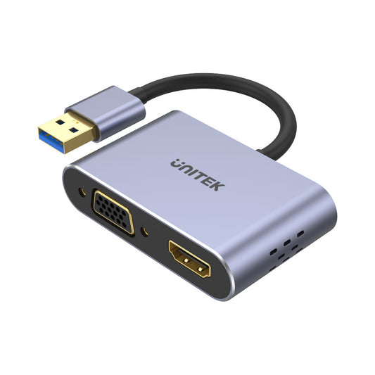 Unitek Usb3.0 to Hdmi, Vga, Mst Adap (v1304a) — Unitek | Guards on Duty Shop