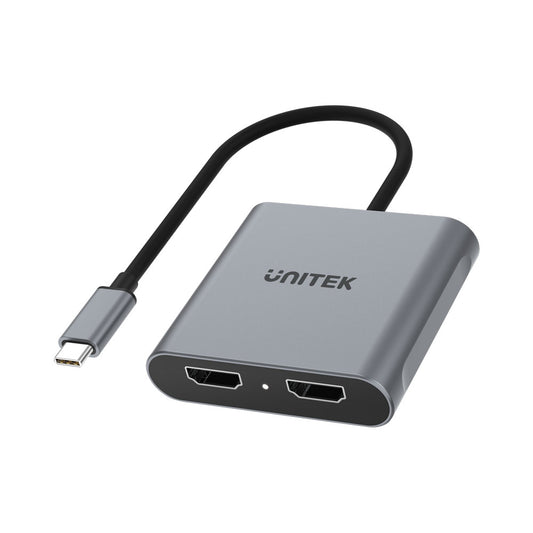 Unitek Type-c to Dual Hdmi2.0 4k Adapter (v1404b) — Unitek | Guards on Duty Shop
