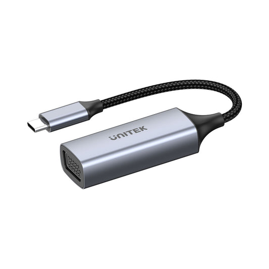Unitek V1413a 15cm 1080p @60hz Usb Type-c to Vga Female Adapter — Unitek | Guards on Duty Shop