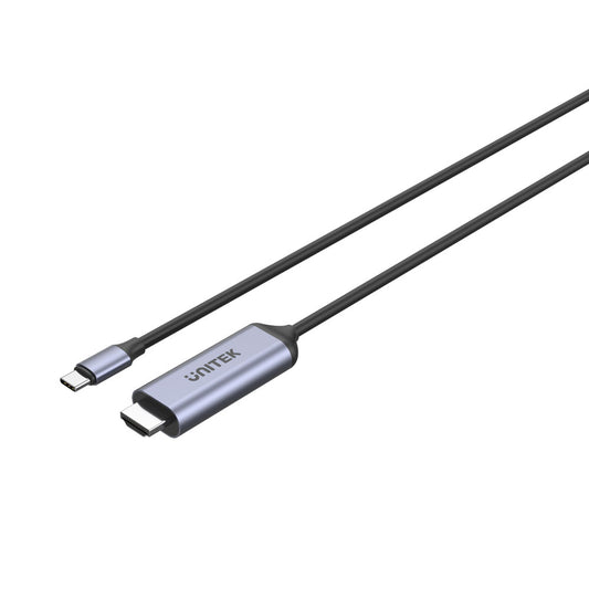 Unitek 1.8mtype-c M to Hdmi 2.1-1.8 Grey (v1423b) — Unitek | Guards on Duty Shop