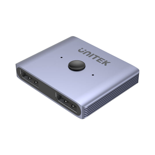 Unitek Dp1.4 Switch 2in1/1in1(v1609a) Grey — Unitek | Guards on Duty Shop