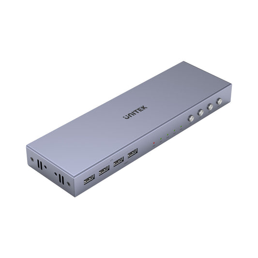 Unitek Hdmi 4k Kvm Switch 4in1 Out 4-port (v306a) — Unitek | Guards on Duty Shop