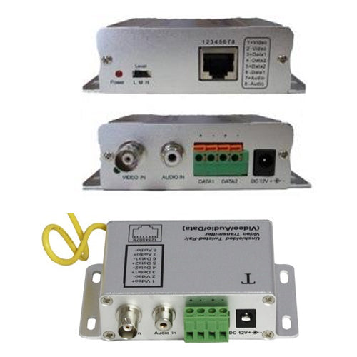 Securnix 1Ch Active V/Audio/Transmitter