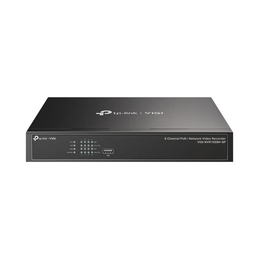 TP LINK VIGI NVR POE+ 53W 8CH 4K VGA/HDMI