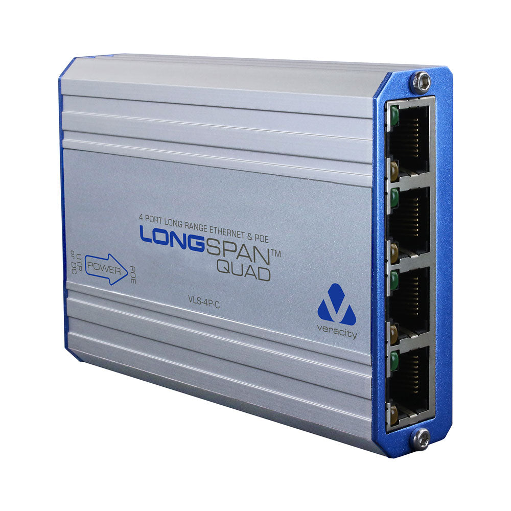 Longspan Quad Port Poe Camera Unit — Veracity | Guards on Duty Shop