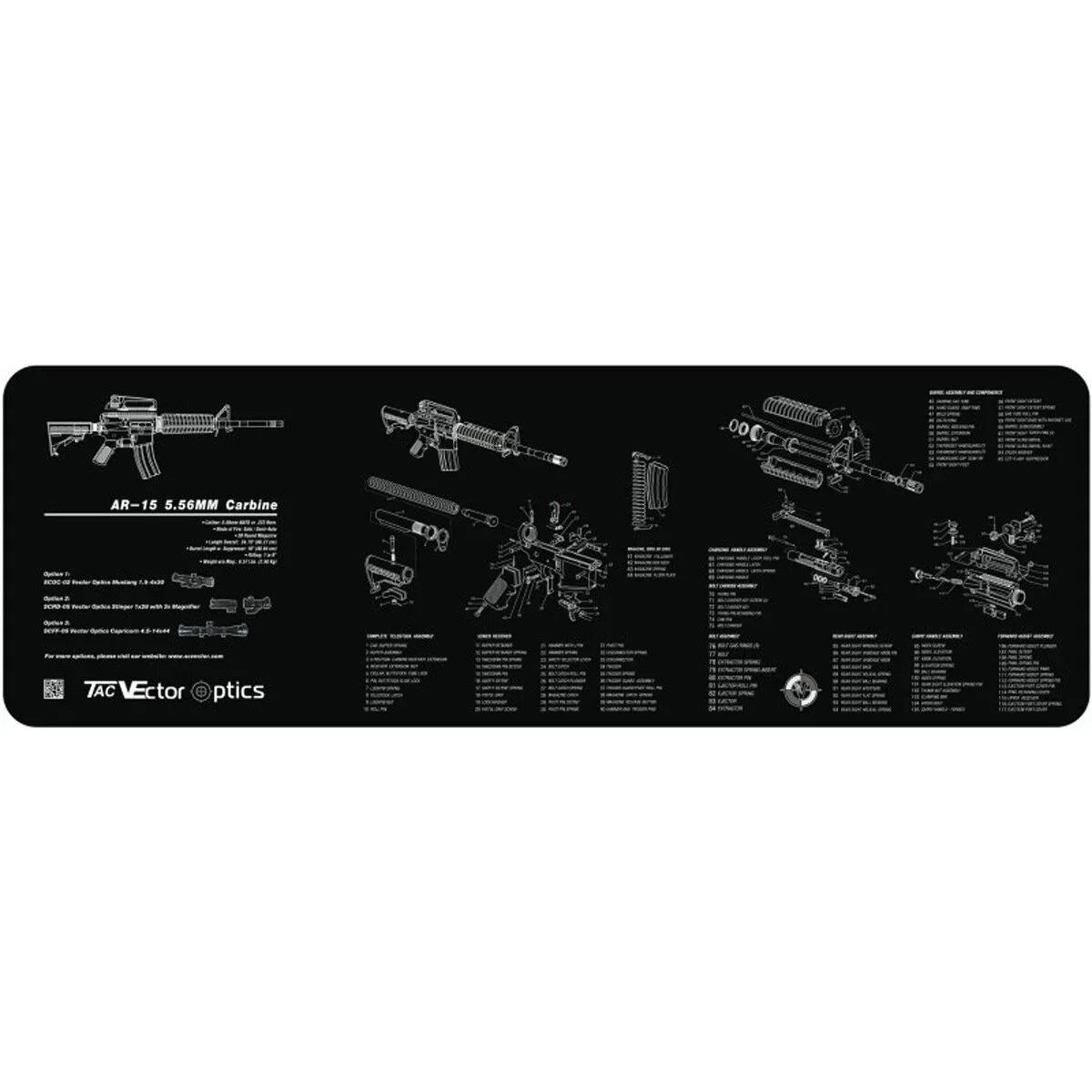 VECTOR OPTICS SCBM-01 AR15 BENCH MAT Guards On Duty Security