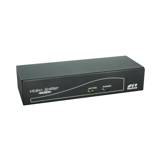 Rextron Video Splitter-1in,8out 350 Mhz,metalcase — Rextron | Guards on Duty Shop