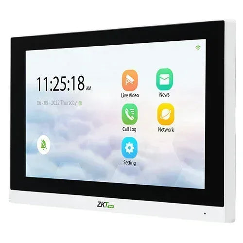 ZKTeco IP Video Intercom Indoor monitor Guards On Duty Security