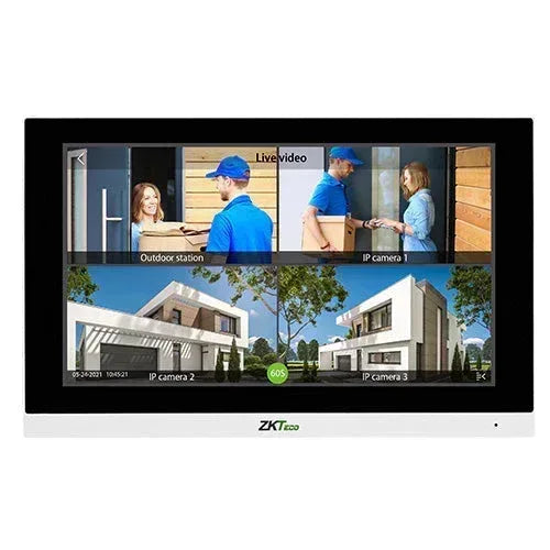 ZKTeco IP Video Intercom Indoor monitor Guards On Duty Security