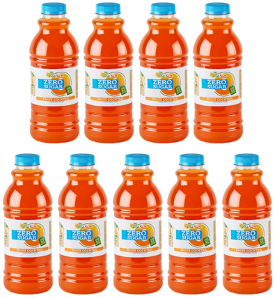 Vita Sun 9 X 1L Fruit Cocktail Zero Sugar (Sold 9 X 1 L Per Case) Vita Sun Fruit Cocktail Zero 1L