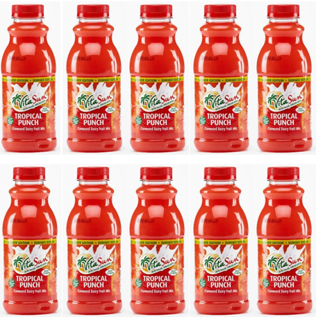 Vita Sun 10 X 500ml Dairy Blend Tropical Fruit Drink (Sold 10 X 500ML Per Case) Vita Sun DB Tropical Fruit Blended 500Ml