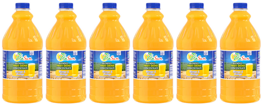 Vita Sun 6 X 2L Mango Orange 8% Blended Fruit Drink Concentrate 2 Liter (Sold 6 x 2L Per Case) Vita Sun Mango Orange