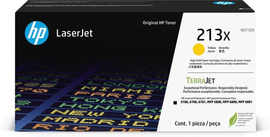 HP 213X Yellow Original LaserJet Toner Cartridge - Guards On Duty Shop & Security Guards