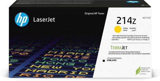 HP 214Z Yellow Original LaserJet Toner Cartridge - Guards On Duty Shop & Security Guards