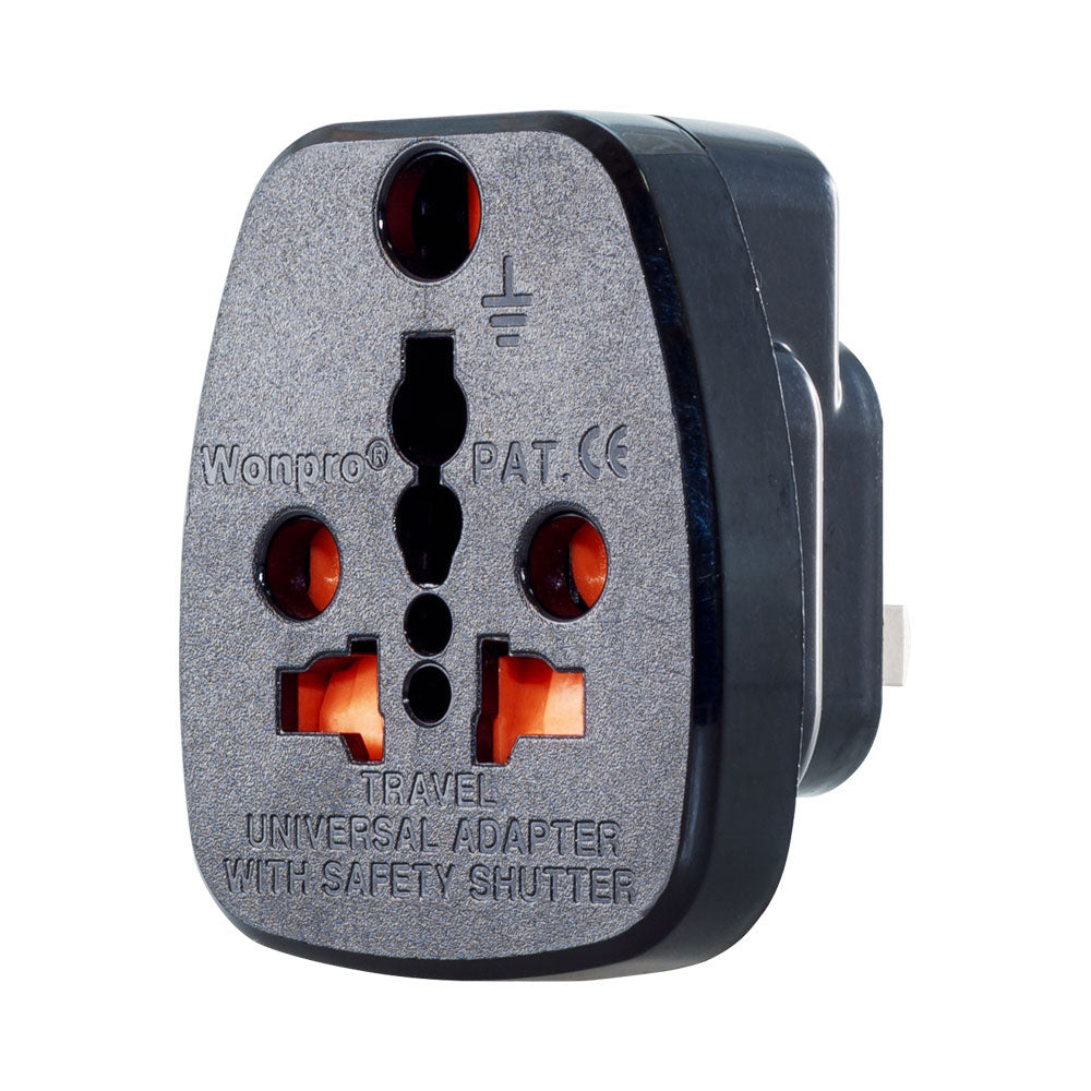 British Male to Sa Female Adapter - Black (wasl-7) — LinkQnet | Guards on Duty Shop