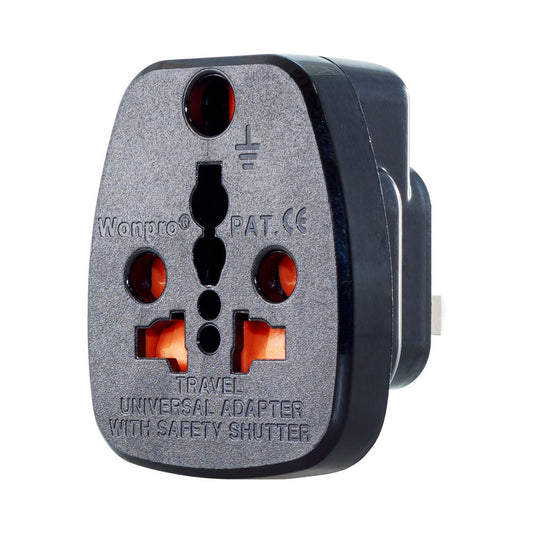 British Male to Sa Female Adapter - Black (wasl-7) — LinkQnet | Guards on Duty Shop