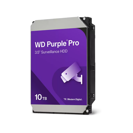 WD Purple Pro Smart Video 10TB 3.5" SATA Internal HDD - Guards On Duty Shop & Security Guards