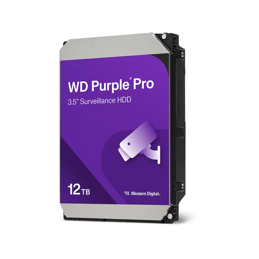 WD Purple Surveillance 12TB 3.5" SATA Internal HDD - Guards On Duty Shop & Security Guards