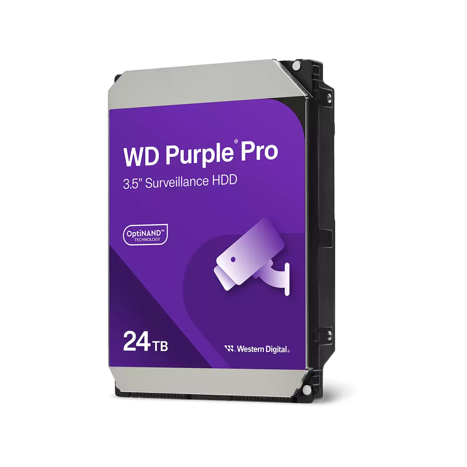 WD Purple PRO with AI 24TB SATA 3.5" Surveillance Internal HDD - Guards On Duty Shop & Security Guards