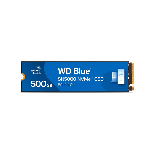 WD Blue SN5000 500GB PCIE GEN 4 M.2 3D NAND NVMe Internal SSD - Guards On Duty Shop & Security Guards