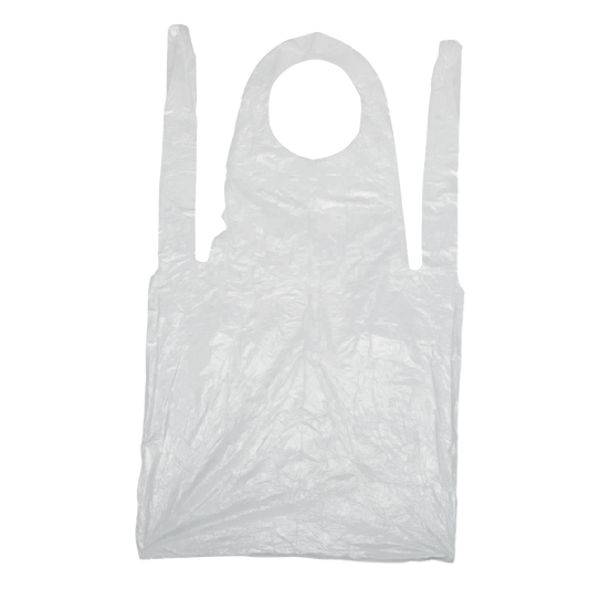 Pinnacle PE Apron White (Pack of 1000) (Pack of 1000)