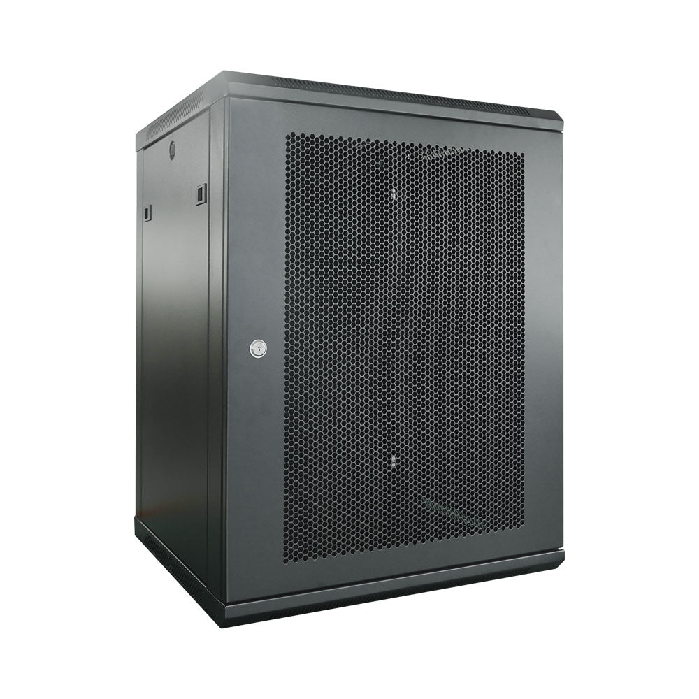 9u Single Sec 600x450mm,1x Fan1xshelf,flat P,m/d — LinkQnet | Guards on Duty Shop