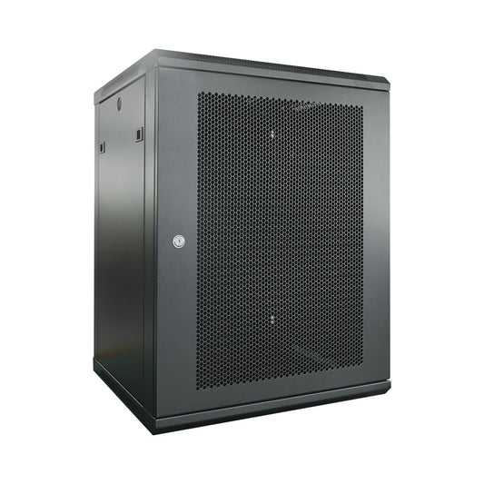 9u Single Sec 600x450mm,1x Fan1xshelf,flat P,m/d — LinkQnet | Guards on Duty Shop