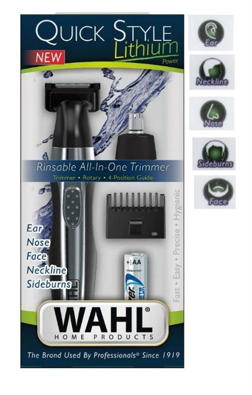Wahl All In One Quick Style Lithium Trimmer Retail Box 1