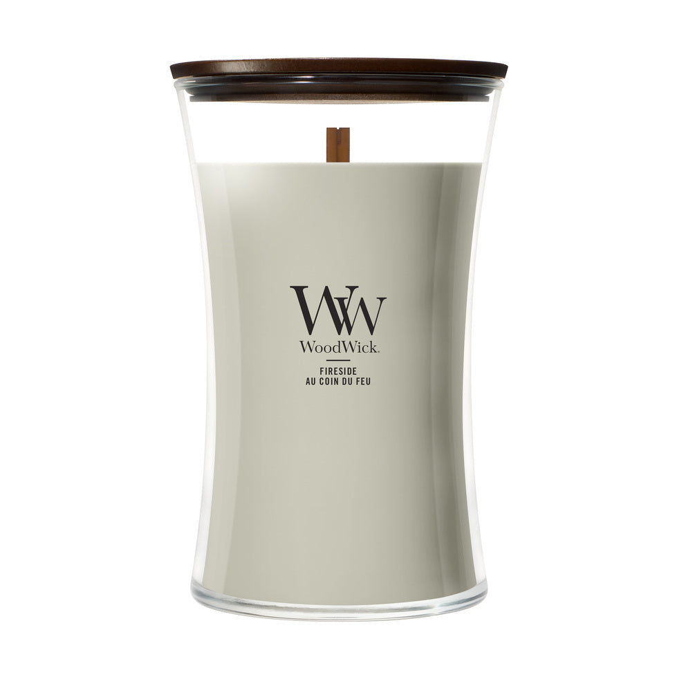 WoodWick Large Hourglass Candle - Fireside