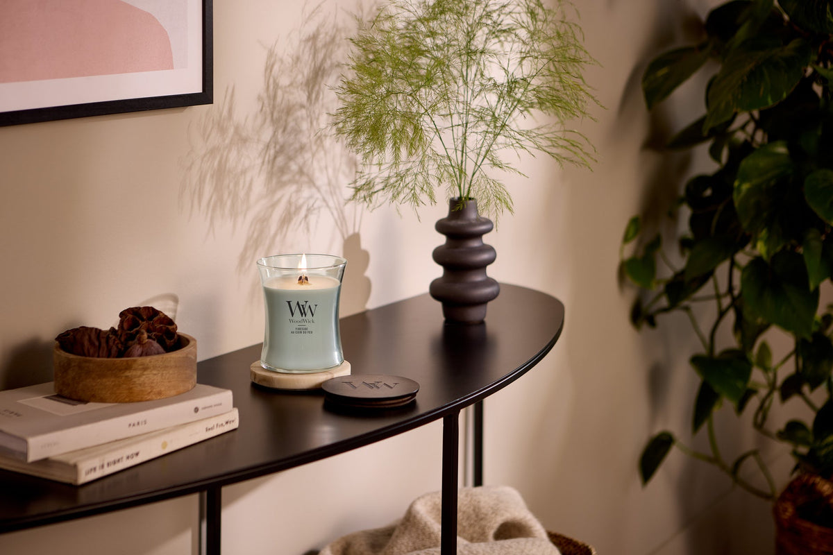 WoodWick Medium Hourglass Candle - Fireside
