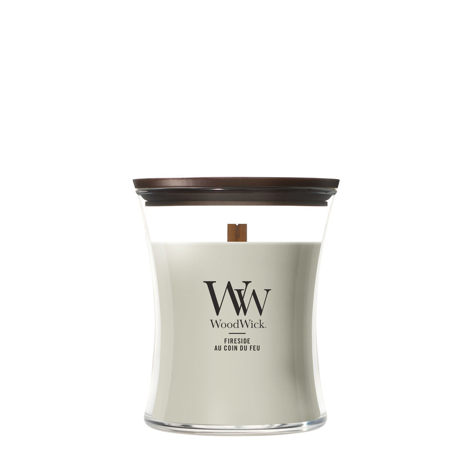 WoodWick Medium Hourglass Candle - Fireside