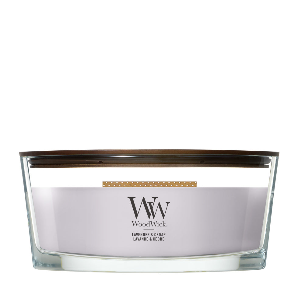 WoodWick Ellipse Candle - Lavender & Cedar