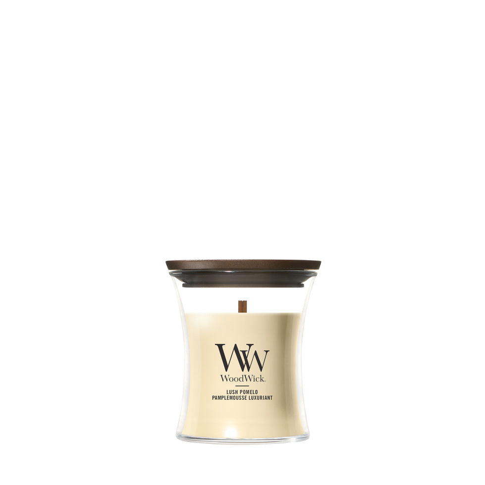 WoodWick Mini Hourglass Candle - Lush Pomelo