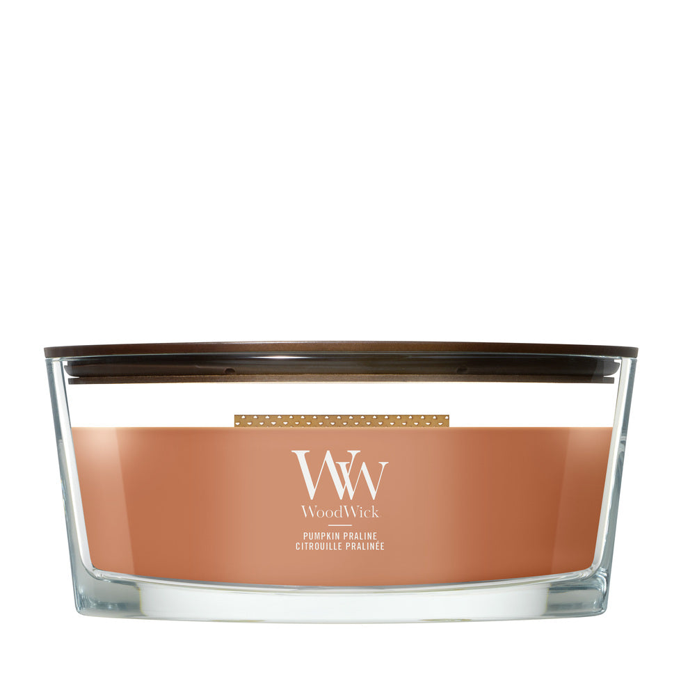 WoodWick Ellipse Candle - Pumpkin Praline