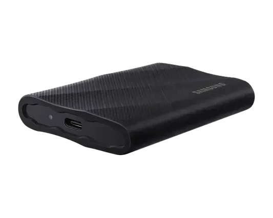 SAMSUNG T9 PORTABLE SSD 1TB TRANSFER SPEED UP TO 2000 MB/S, WRITE SPEED TO 1950 MB/S, USB 3.2 (GEN2X2, 20GBPS) AES 256-BIT HARDWARE ENCRYPTION, WINDOWS, MACOS, ANDROID COMPATIBLE COLOUR: BLACK 5 YEARS WARRANTY FEATURES: UP TO 2,000MB/S SEQUENTIAL READ 3M - Guards On Duty Shop & Security Guards