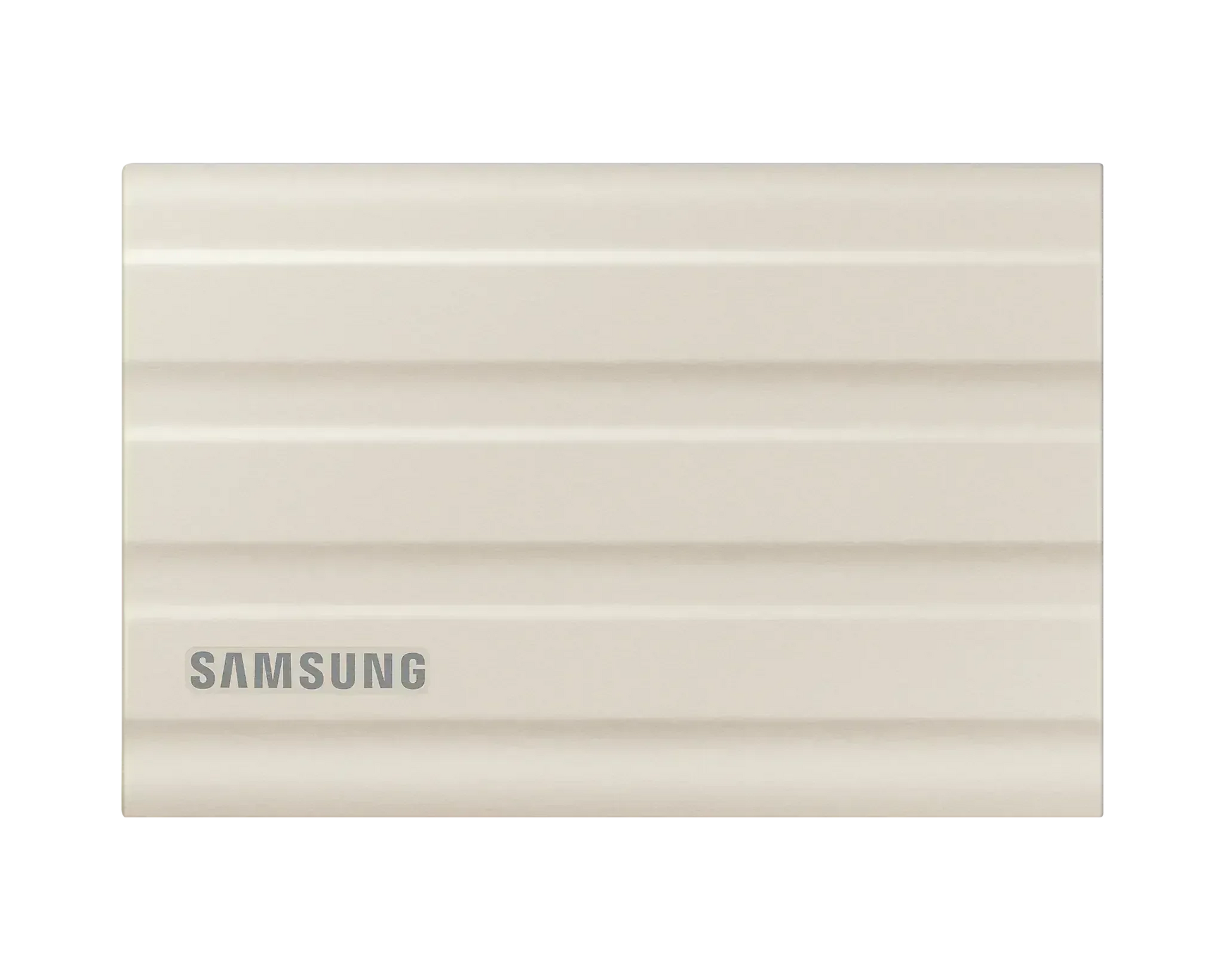 SAMSUNG T7 SHIELD PORTABLE SSD 2 TB, TRANSFER SPEED UP TO 1050 MB/S, USB 3.2 (GEN2, 10GBPS) BACKWARDS COMPATIBLE, AES 256-BIT HARDWARE ENCRYPTION COLOUR: BEIGE 3 YEARS WARRANTY FEATURES: SUPER FAST EXTERNAL STORAGEUP TO 9.5 TIMES FASTER THAN EXTERNAL HDDS - Guards On Duty Shop & Security Guards
