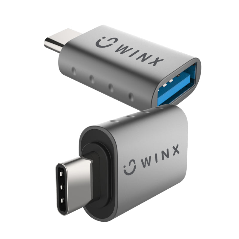 WINX LINK Simple Type-C to USB Adapter Dual Pack - Guards On Duty Shop & Security Guards