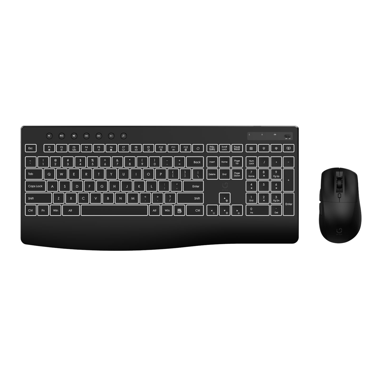 WINX DO Business Backlit Wireless Keyboard and Mouse Combo - Guards On Duty Shop & Security Guards