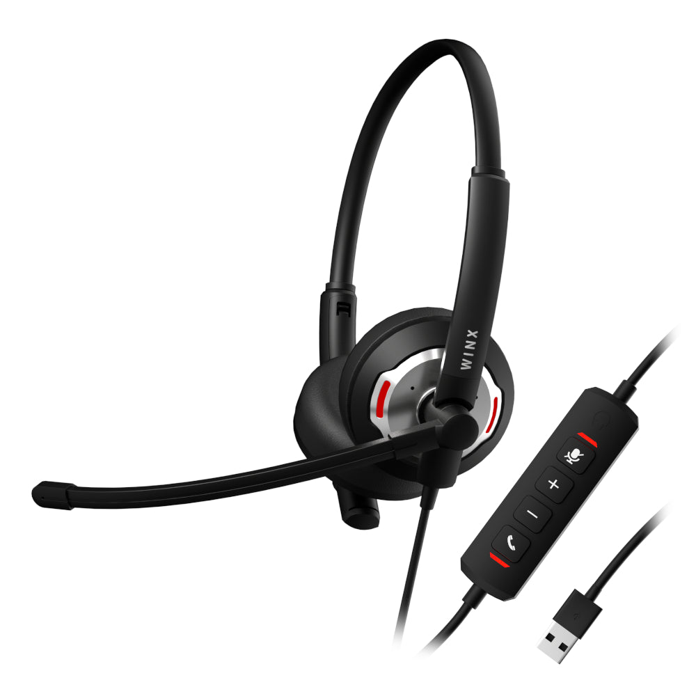 WINX CALL Pro AI Noise Cancelling Mic Headset - Guards On Duty Shop & Security Guards