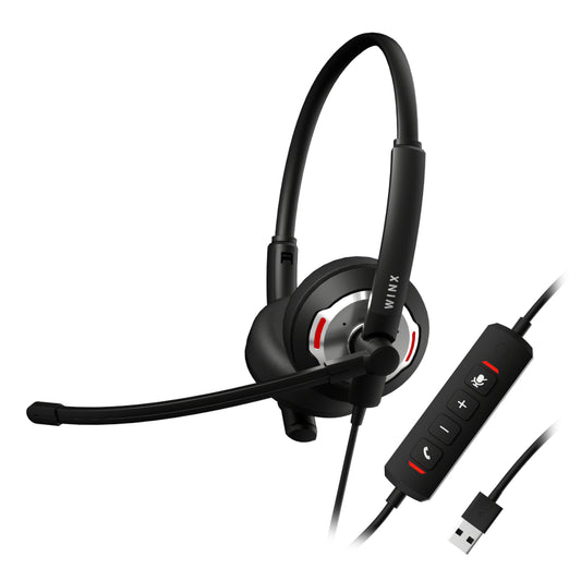 WINX CALL Pro AI Noise Cancelling Mic Headset - Guards On Duty Shop & Security Guards