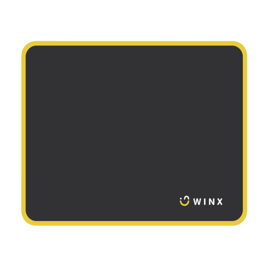 WINX GLIDE Black Medium Mouse Pad - Guards On Duty Shop & Security Guards
