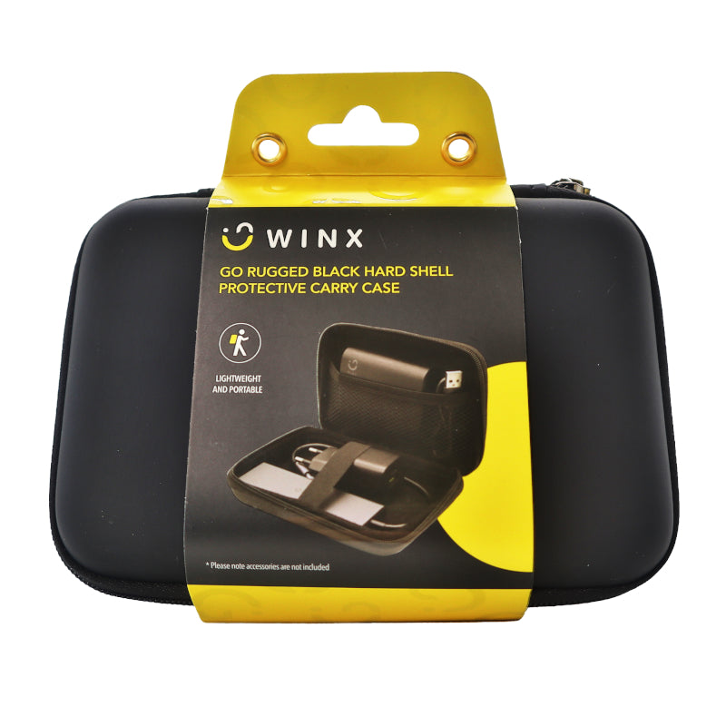 Winx Go Rugged Hardshell Protective Carry Case - Black - Guards On Duty Shop & Security Guards