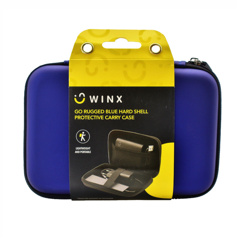 Winx Go Rugged Hardshell Protective Carry Case - Blue - Guards On Duty Shop & Security Guards