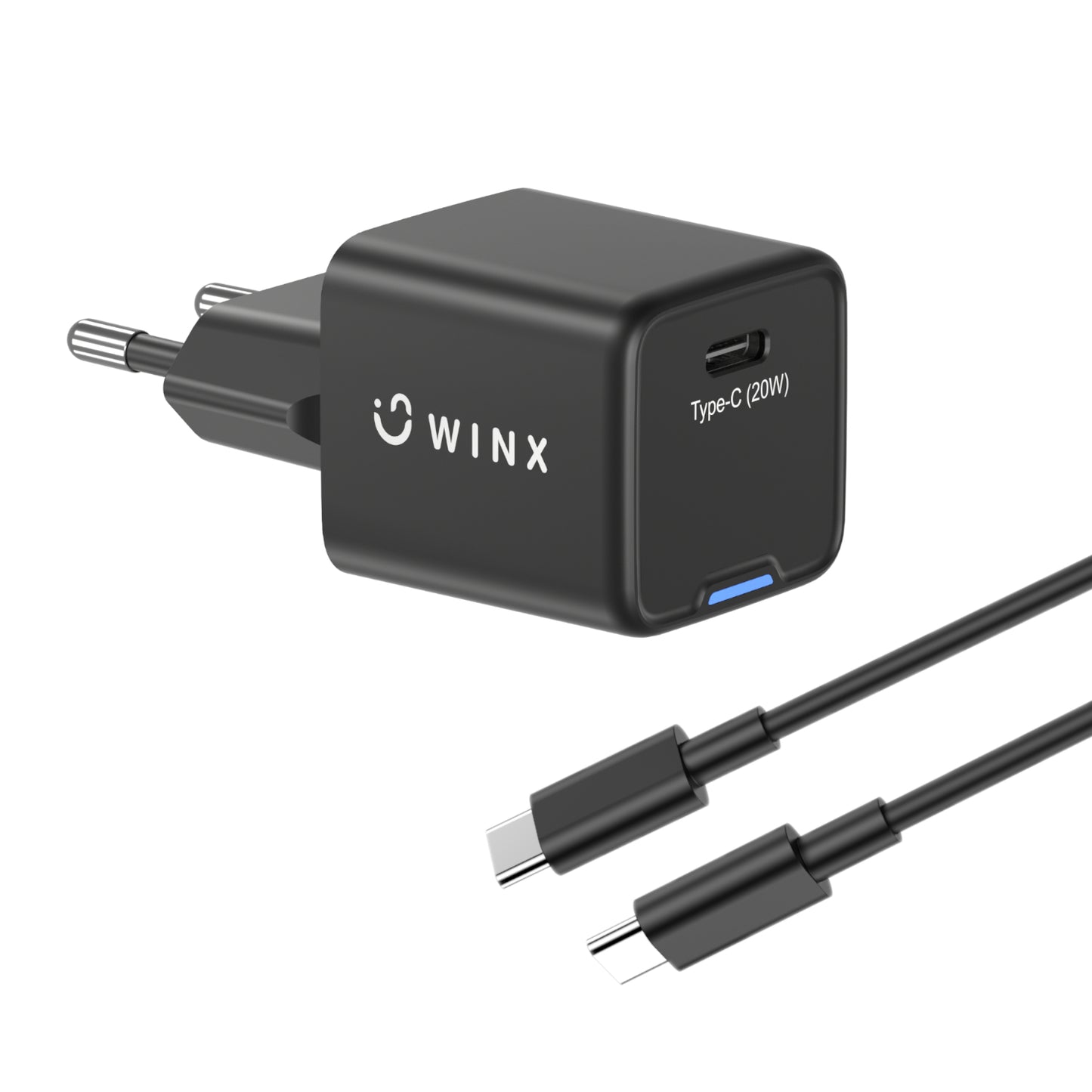 WINX POWER Essential Type-C 20W GaN Wall Charger - Guards On Duty Shop & Security Guards