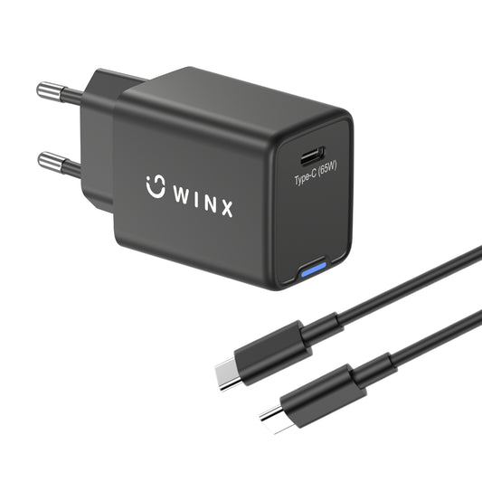 WINX POWER Pro Type-C 65W GaN Wall Charger - Guards On Duty Shop & Security Guards